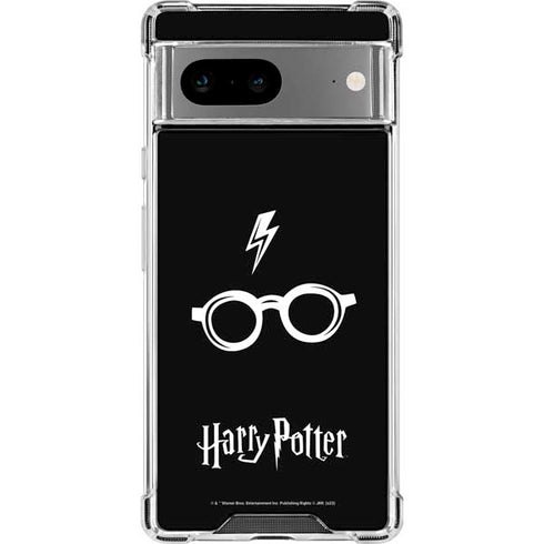Wizarding World Harry Potter Scar and Glasses Google Pixel 8 Clear Case